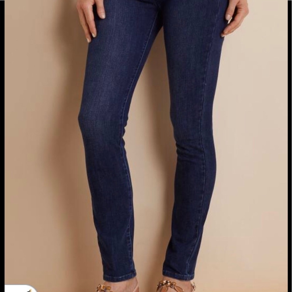 SOFT surrounding dark blue leggings jeans ps/6-8